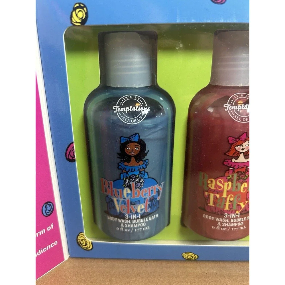 B&BW Runaway Bridesmaids Temptations Gift Set Blueberry Raspberry Pineapple RARE